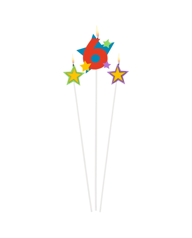 Vela 6 Estrellas 12.2 X 13.5cm