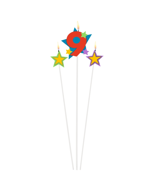 Vela 9 Estrellas 12.2 X 13.5cm