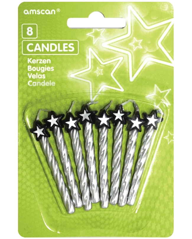 Vela Plata Con Estrella