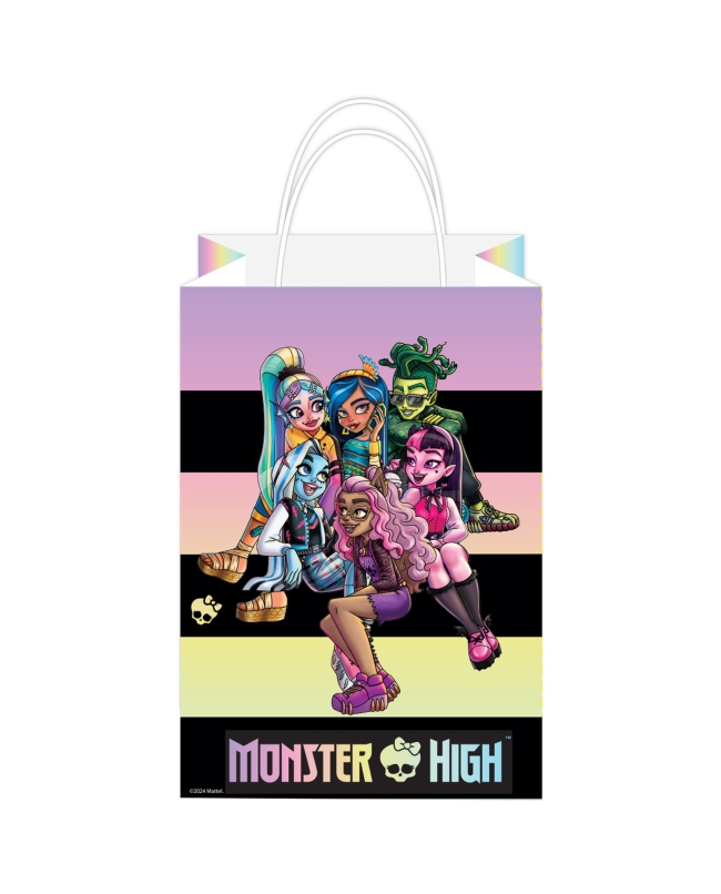 Bolsas Papel Asas Monster High 12,7X21,5cm