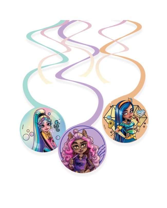 Decor. Colg. Espiral Monster High 60-40cm