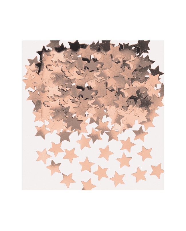 Confeti Estrellas Rosa Oro 14gr