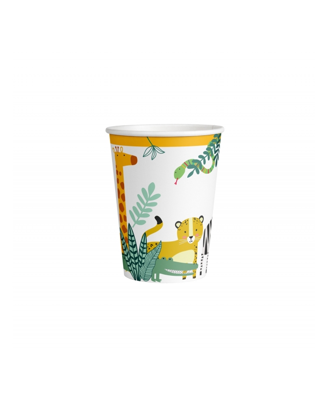Vasos 250ml Jungla