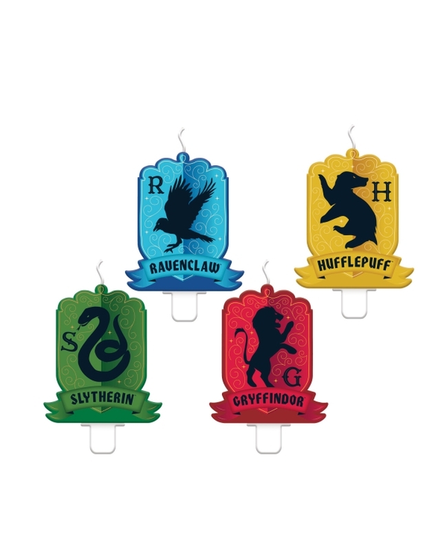 Vela Harry Potter Escudos 6,8X8cm