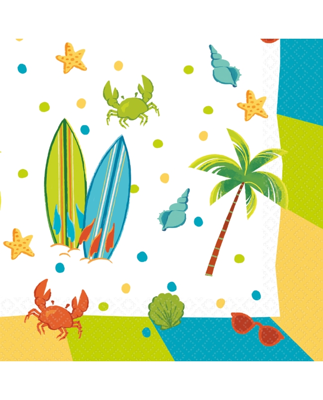 Servilletas 33X33 Fiesta Surf