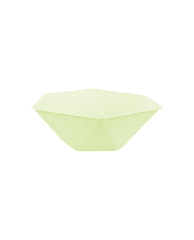 Bowls Hexag. 15.8X13.7cm Vert Decor Verde