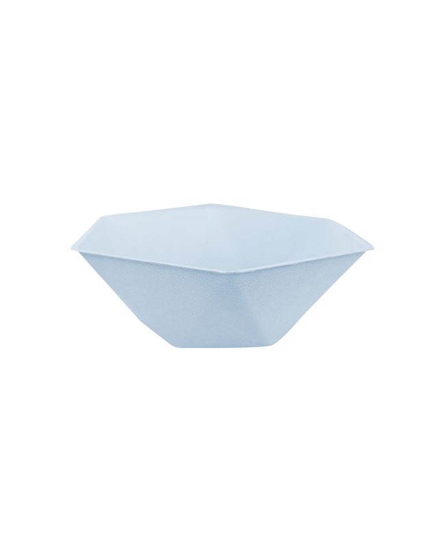 Bowls Hexag. 15.8X13.7cm Vert Decor Azul