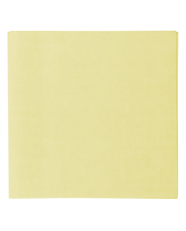 Servilletas 33X33cm 3P Vert Decor Amarillo