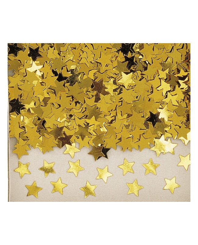 Confeti Estrellas Oro 14gr