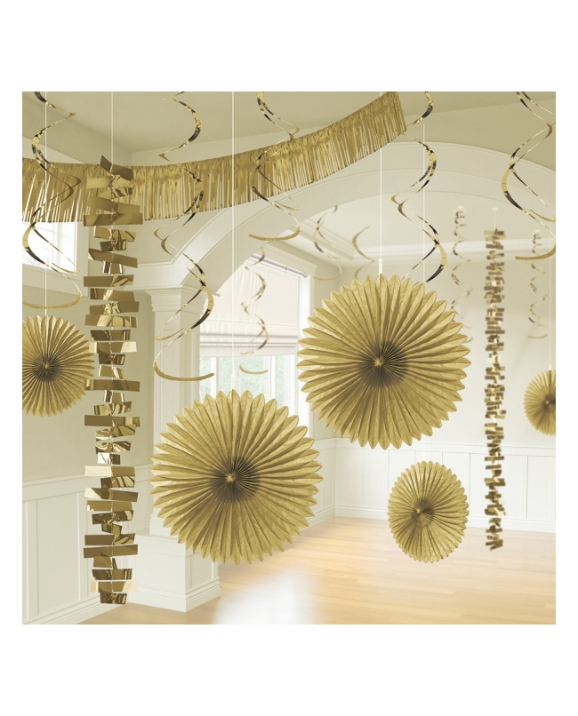 Decor. Kit Oro 274/213/20,3-56cm Papel/Foil