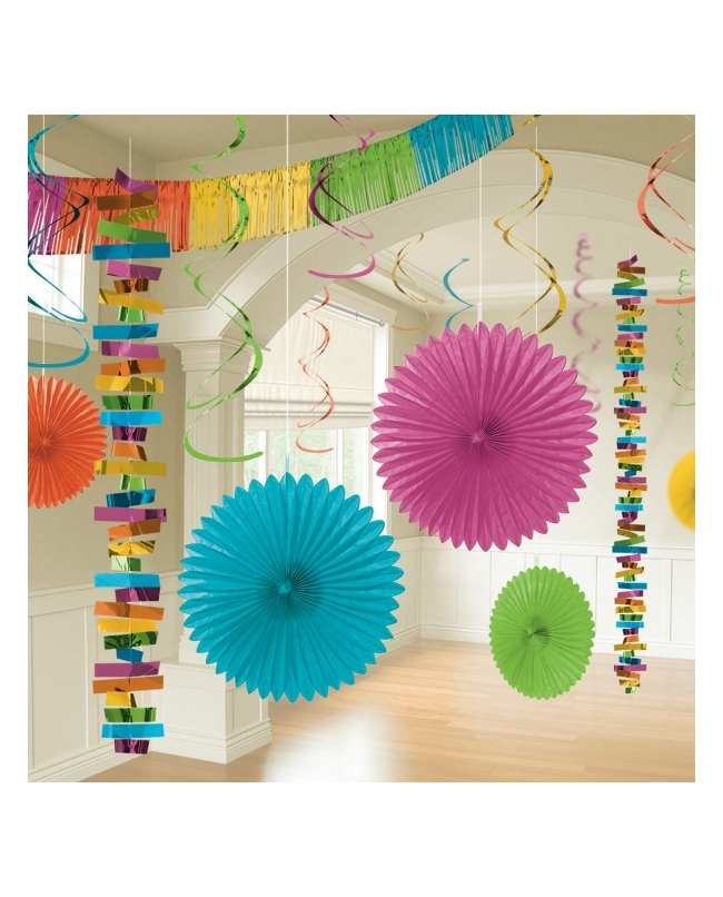 Decor. Kit Multi Color 274/213/20,3-56cm Papel/Foil