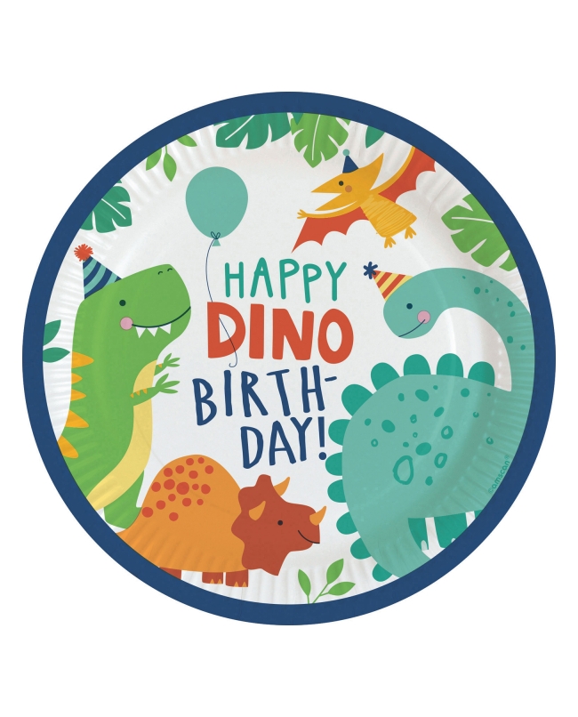 Platos 23cm Dino Jungla