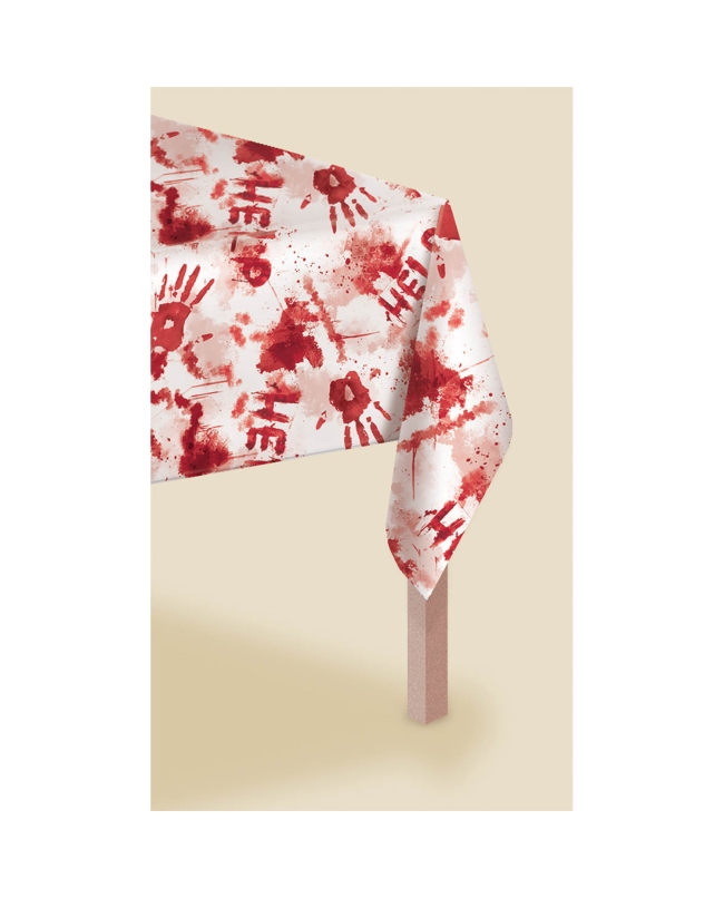 Mantel Plastico Sangrientos 140X243cm