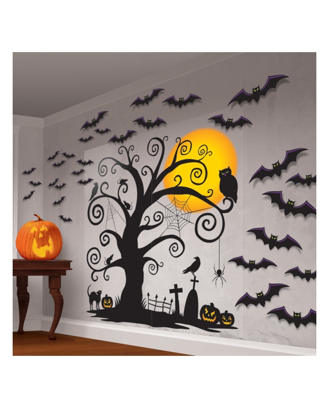 Decor Pared Halloween 165X82cm / 17-43cm
