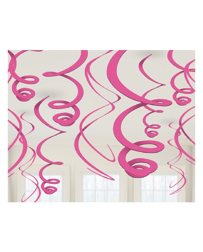 Deco Colg. Serpen Rosa 55,8cm