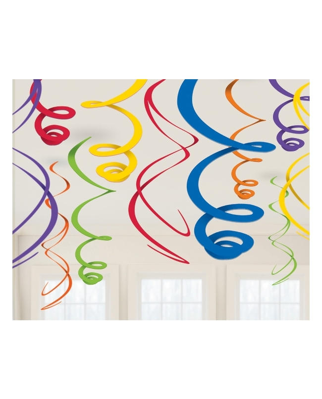 Deco Colg. Serpen Multicolor 55,8cm