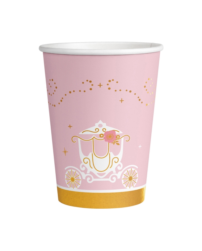 Vasos 250ml Princesa Por Un Dia