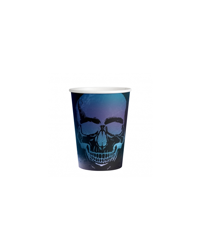 Vasos 250ml Huesos Tornasol