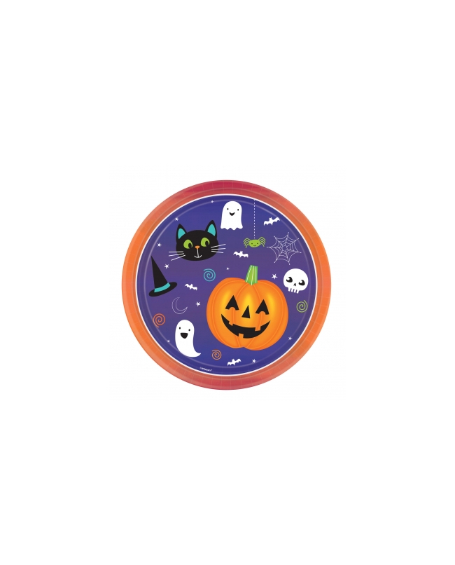 Platos 23cm Amigos Halloween