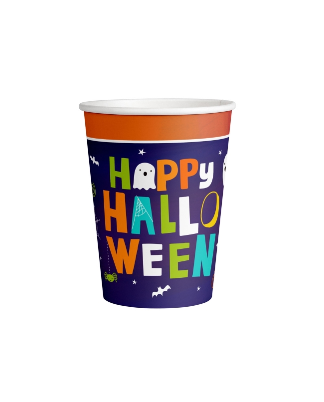 Vasos 250ml Amigos Halloween
