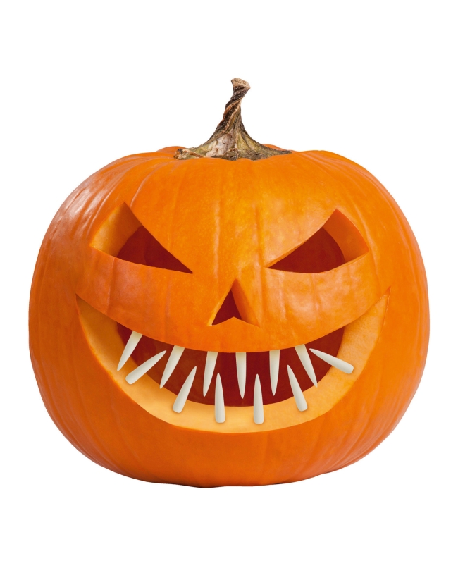 Kit Decoracion Dientes Calabaza