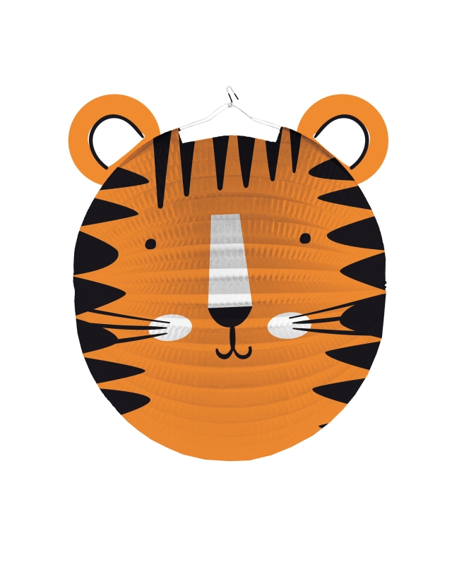 Farolillo Forma Tigre Paper 25cm