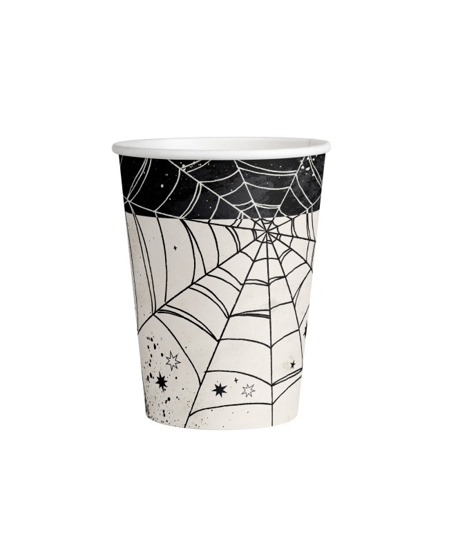 Vasos 250ml Telaraña