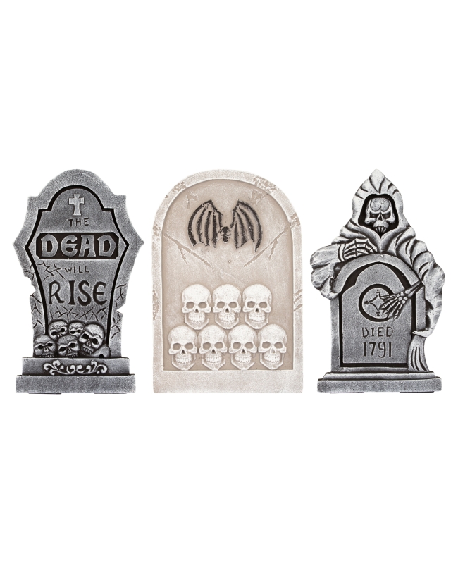 Deco Tumbas Surt. Plastico 56cm