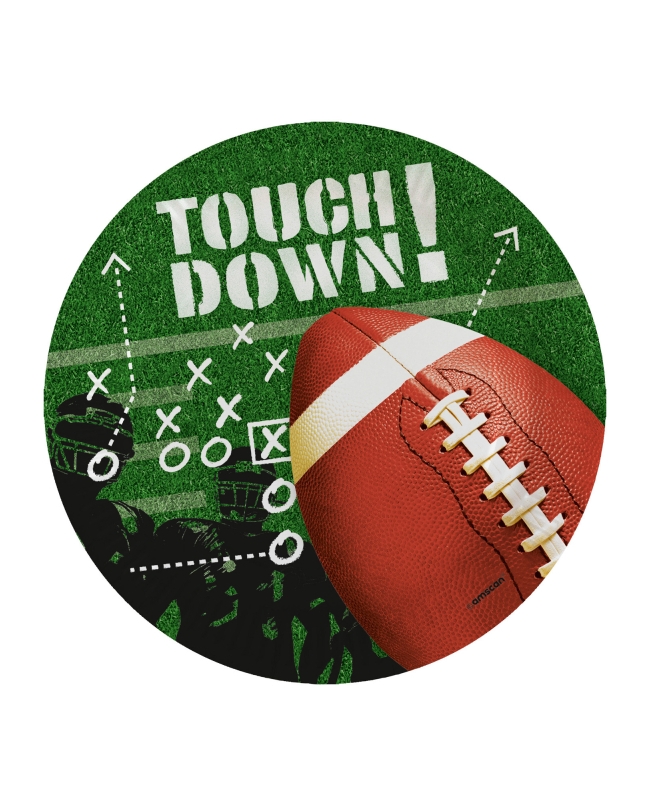 Platos 23cm Touchdown! Rugby