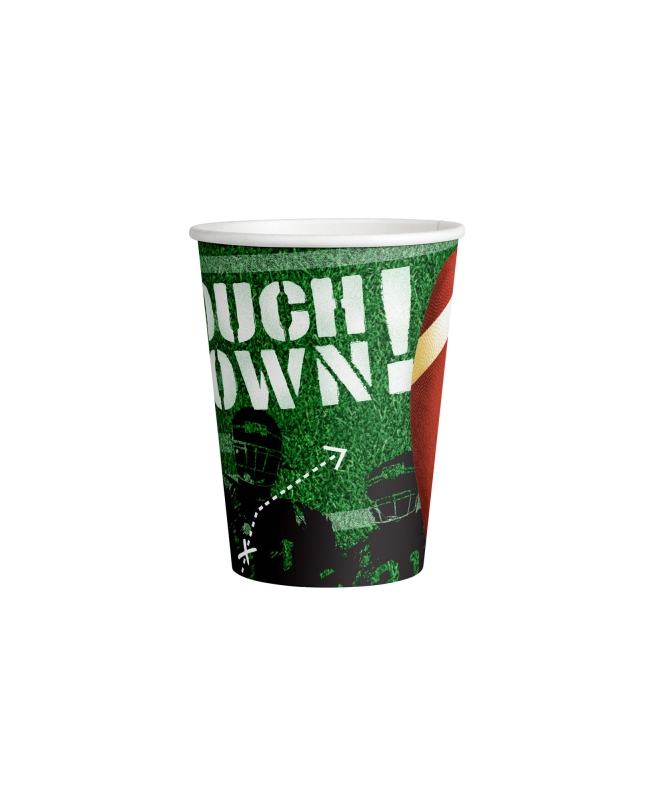 Vasos 250ml Touchdown!