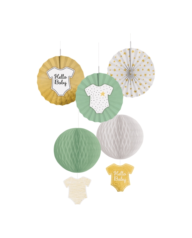 Deco Colgante Hello Baby