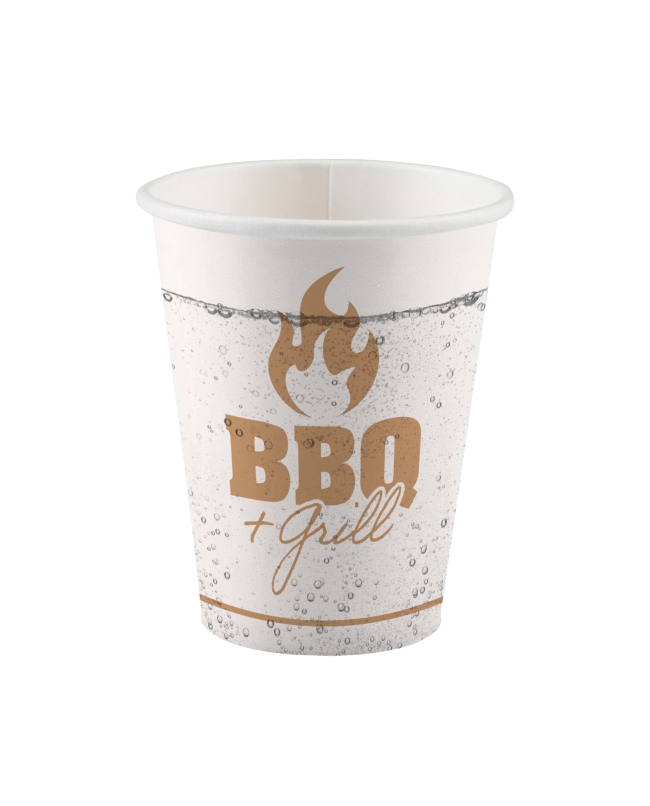 Vasos 500ml Papel Fiesta Bbq & grill