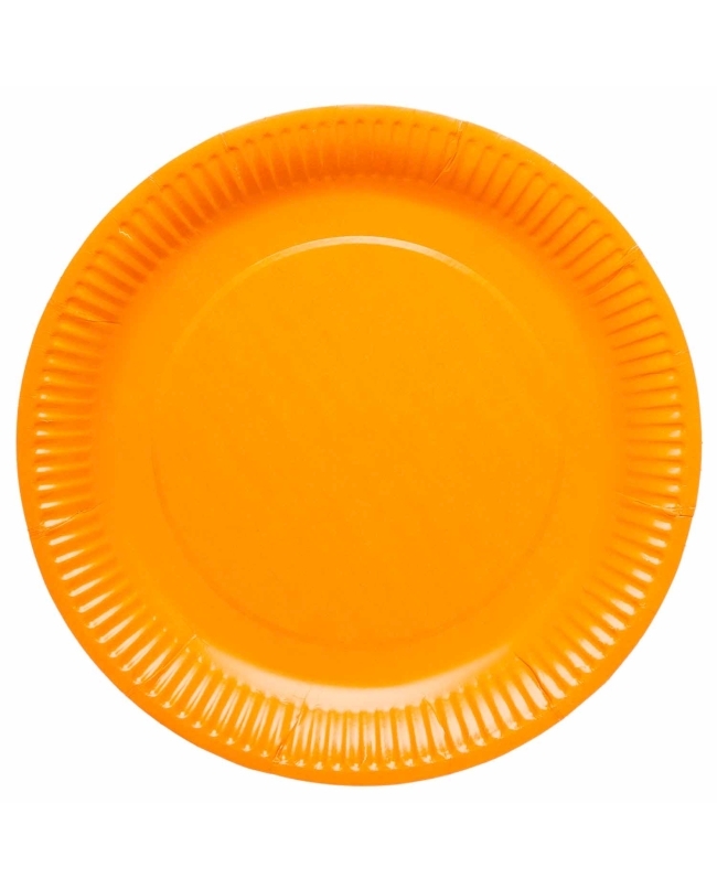 Platos 23cm Naranja Calabaza