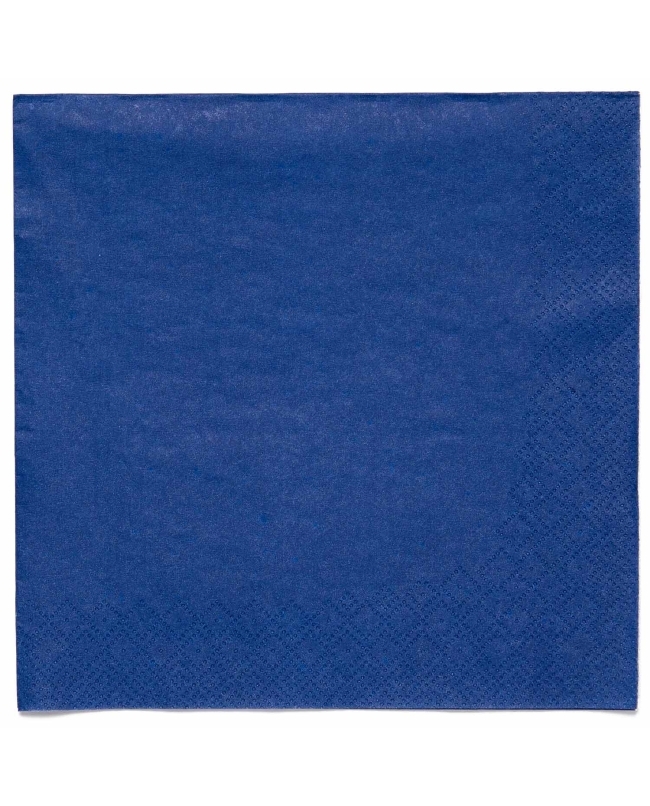 Servilletas 33X33cm Azul Arandano