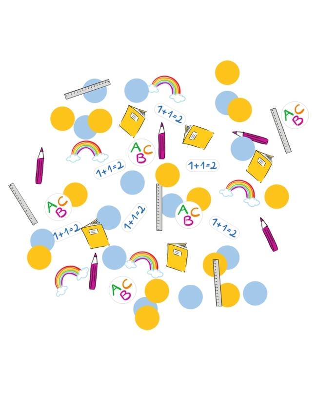 Confeti Vuelta Al Cole Papel 14G