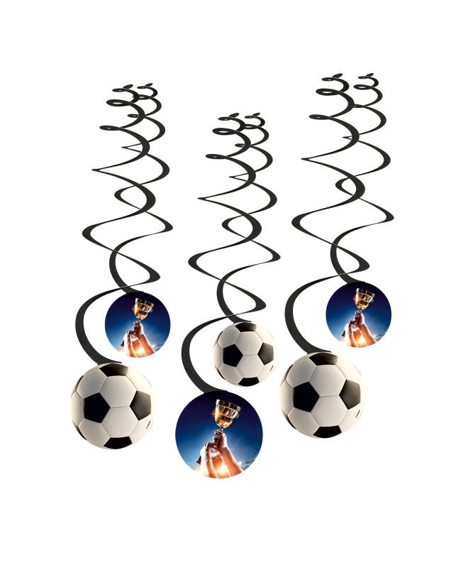 Decor. Colg. Espiral Futbol