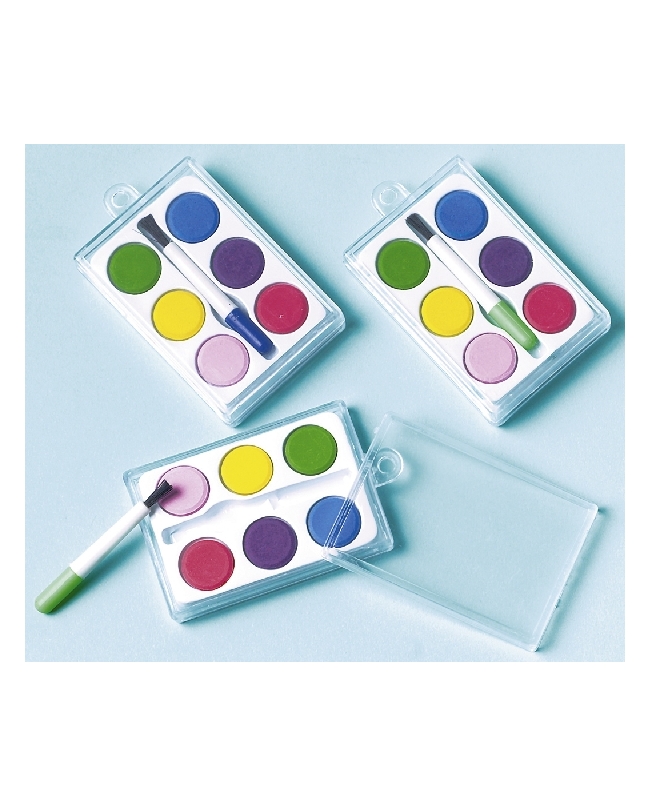 Juguete Pinturas Colores 4.7X3.7X1.2cm