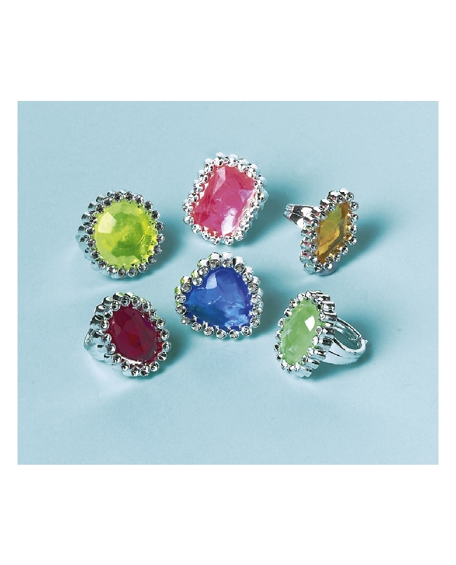 Anillos Joya Plastico 2.3X1.7cm