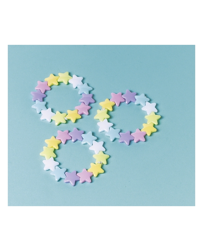 Juguete Pulseras Estrellas Plasti