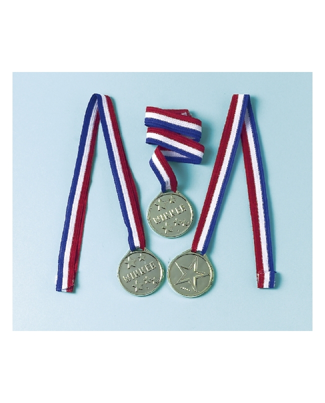 Juguete Medallas Plastico/Tela 10.5X4.4cm