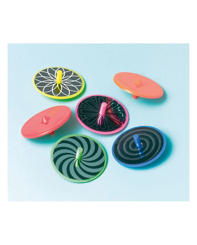 Juguete Peonzas Laser Plastico 3,7cm