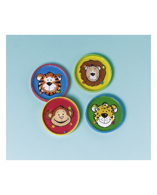 Juguete Laberinto Bolas Animales Plast. 5,6cm