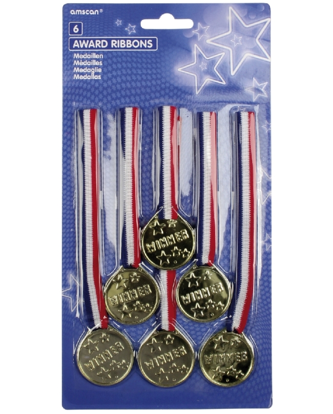 Juguete Medallas Plastico/Tela