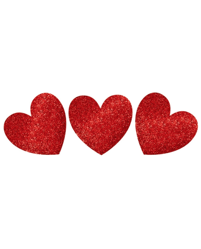 Recortable Corazon Con Purpurina