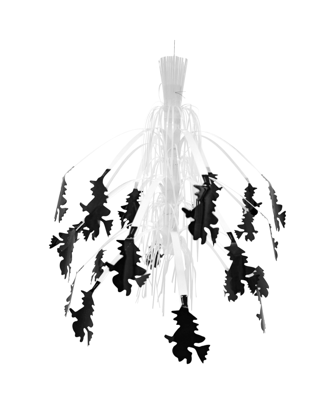 Deco Fuente Brujas 34X35cm Plastico