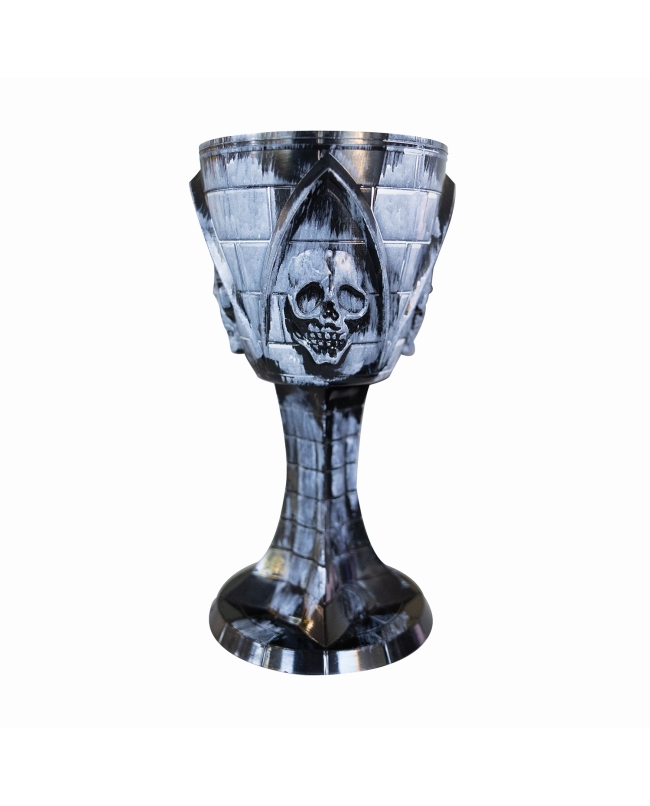 Deco Copa Calavera Halloween Plastico