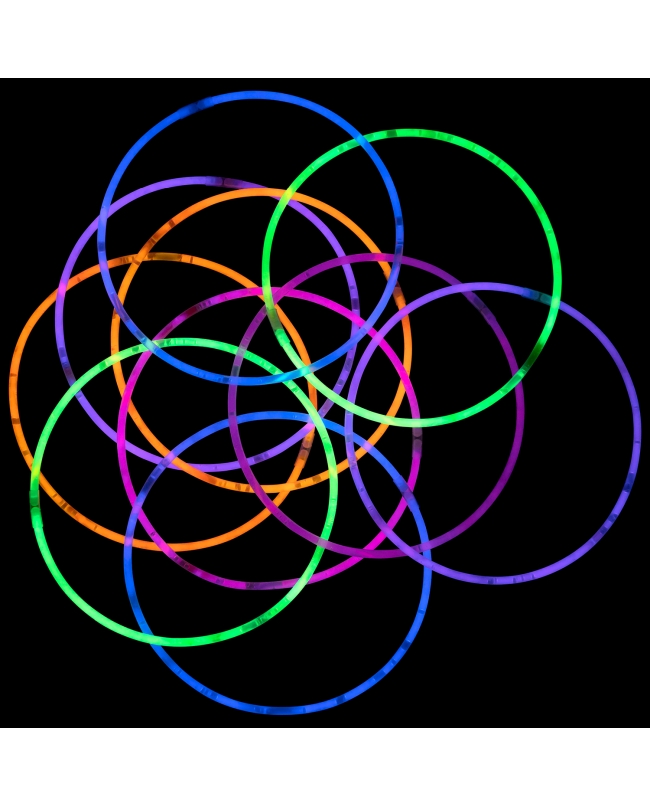 Collar Neon Surtido 58cm