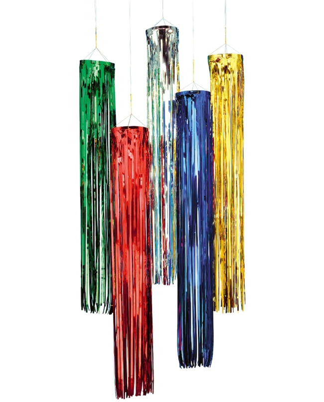 Deco Colgante Flecos Foil 80cm