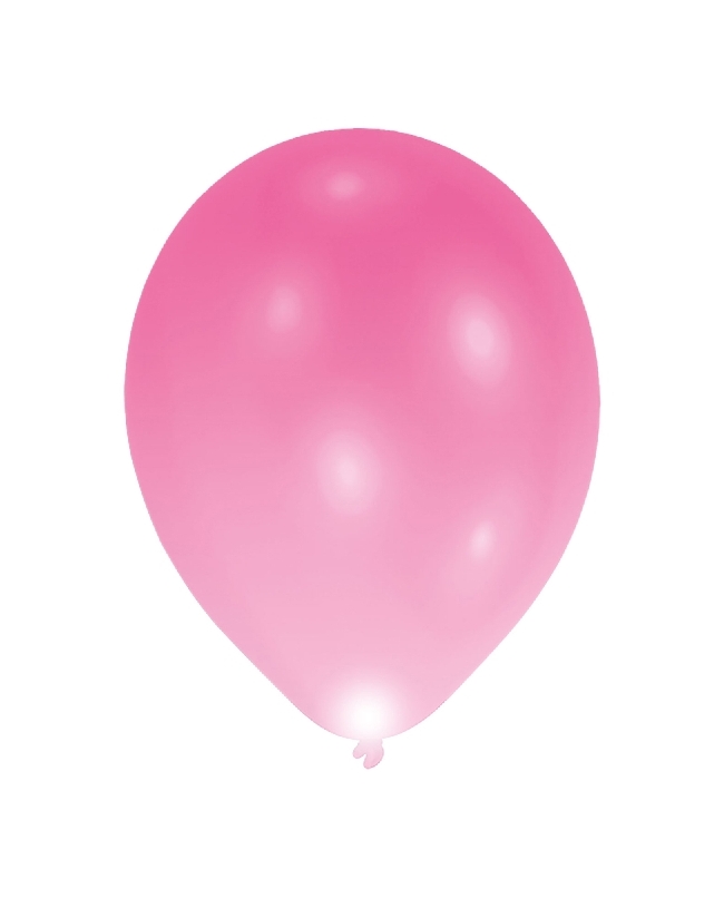 Globos Latex 27,5cm Led Rosa