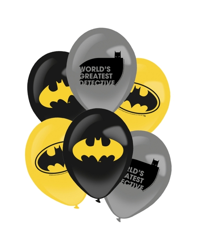 Globos Latex 27,5cm Batman